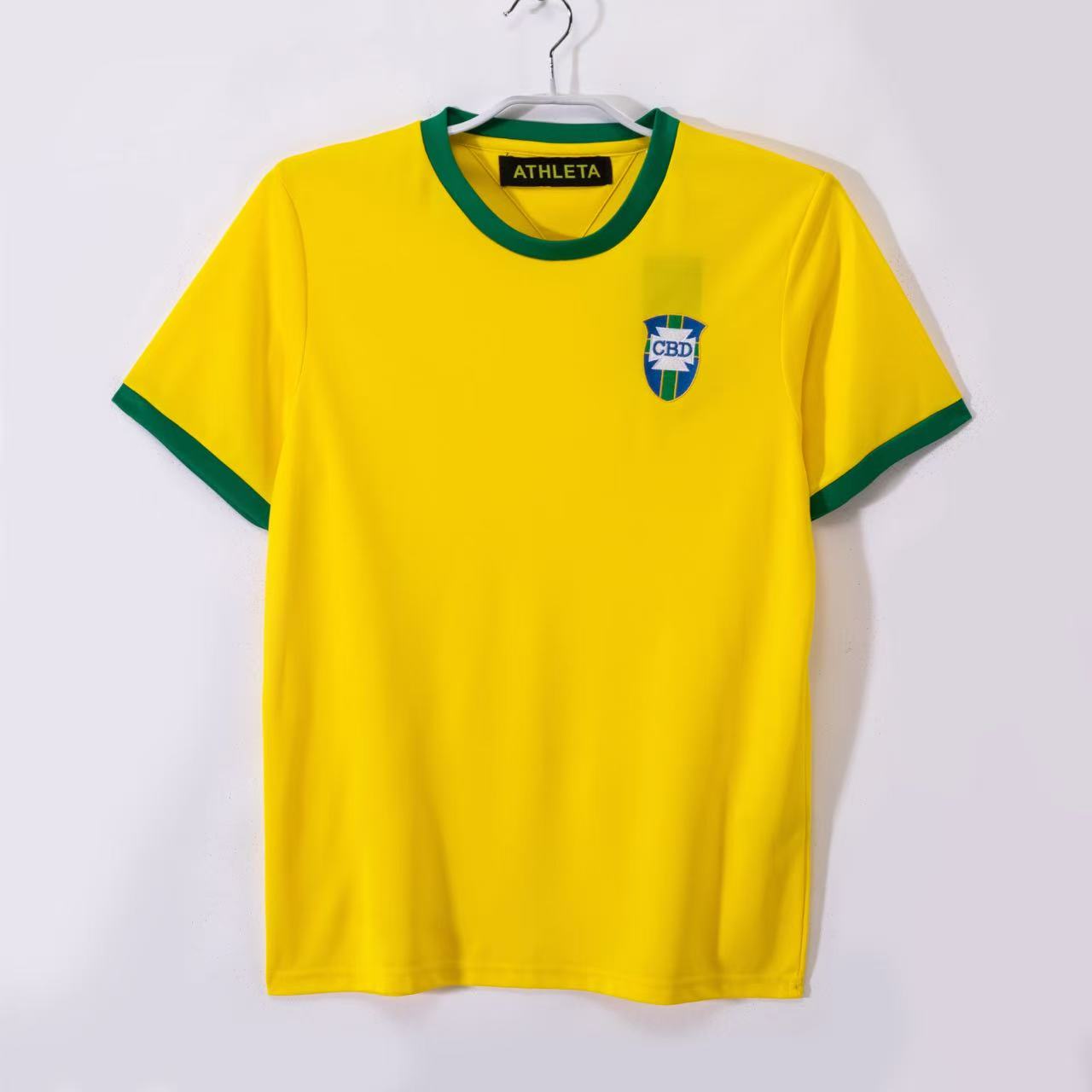 Brazil Home Retro Jersey 1970