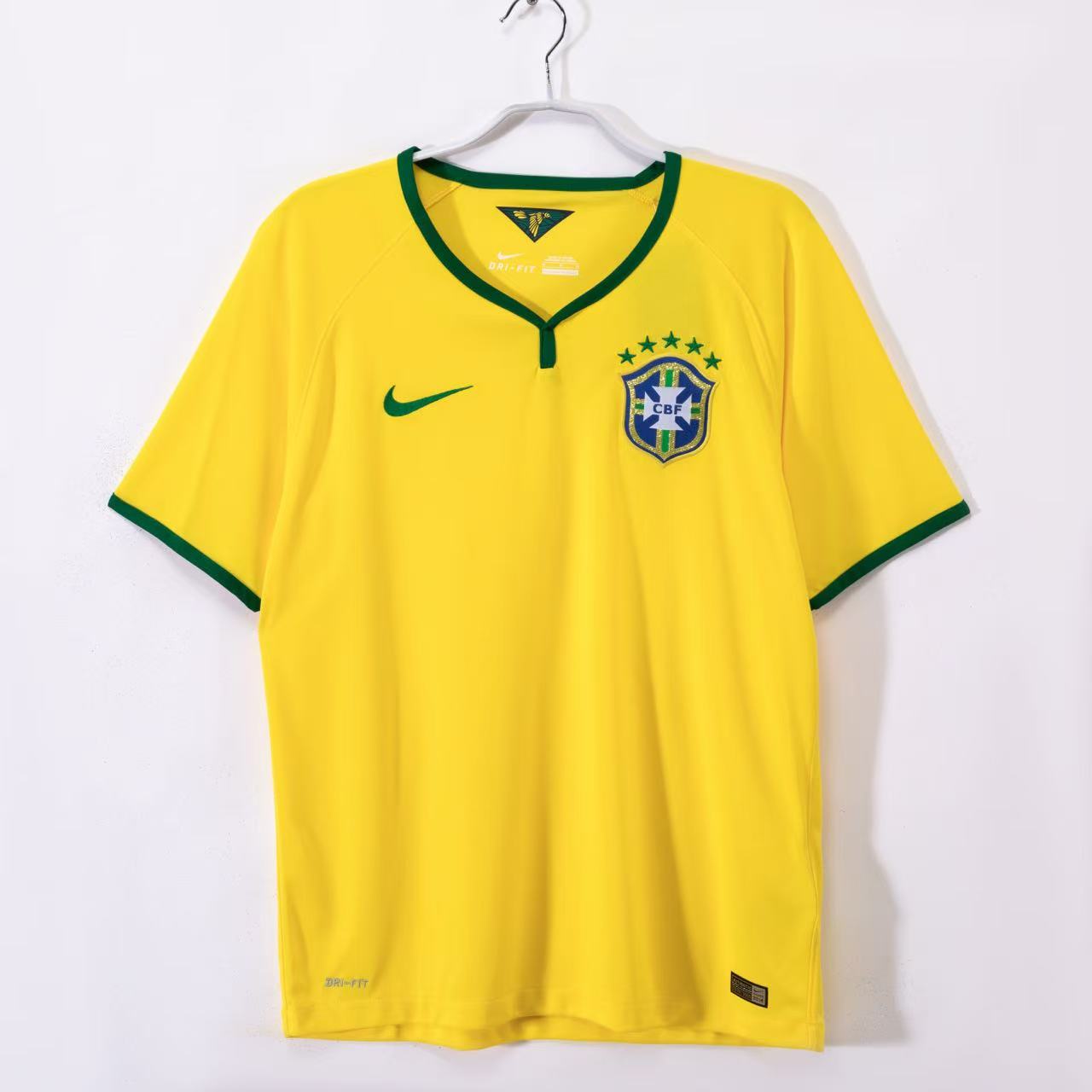 Brazil Home Retro Jersey 2014