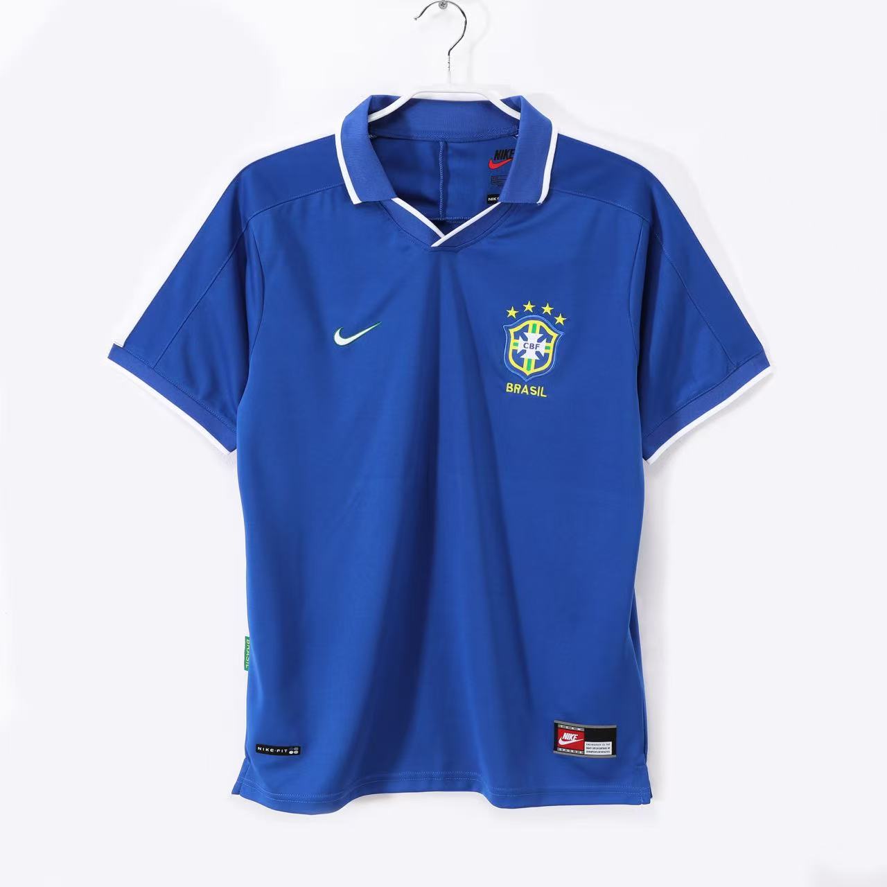 Brazil Away Retro Jersey 1997