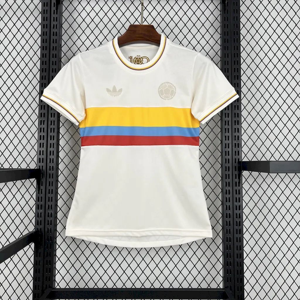 2024 Colombia 100th Anniversary Women Soccer Jersey (女)