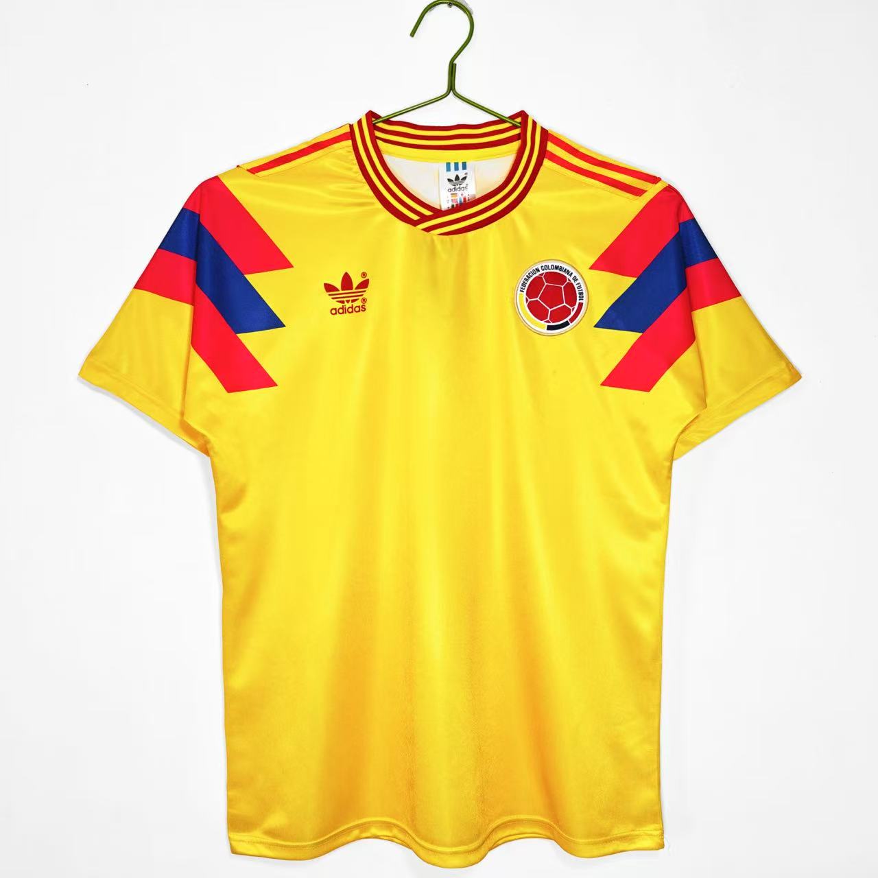 Colombia 1990 Retro Jersey Home