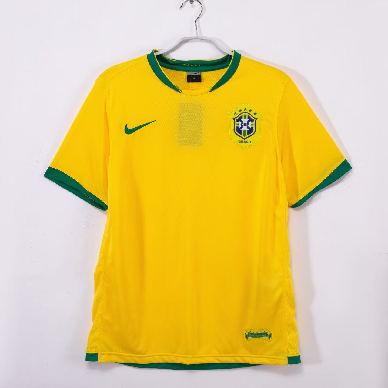 Brazil Retro Jersey Home World Cup 2006