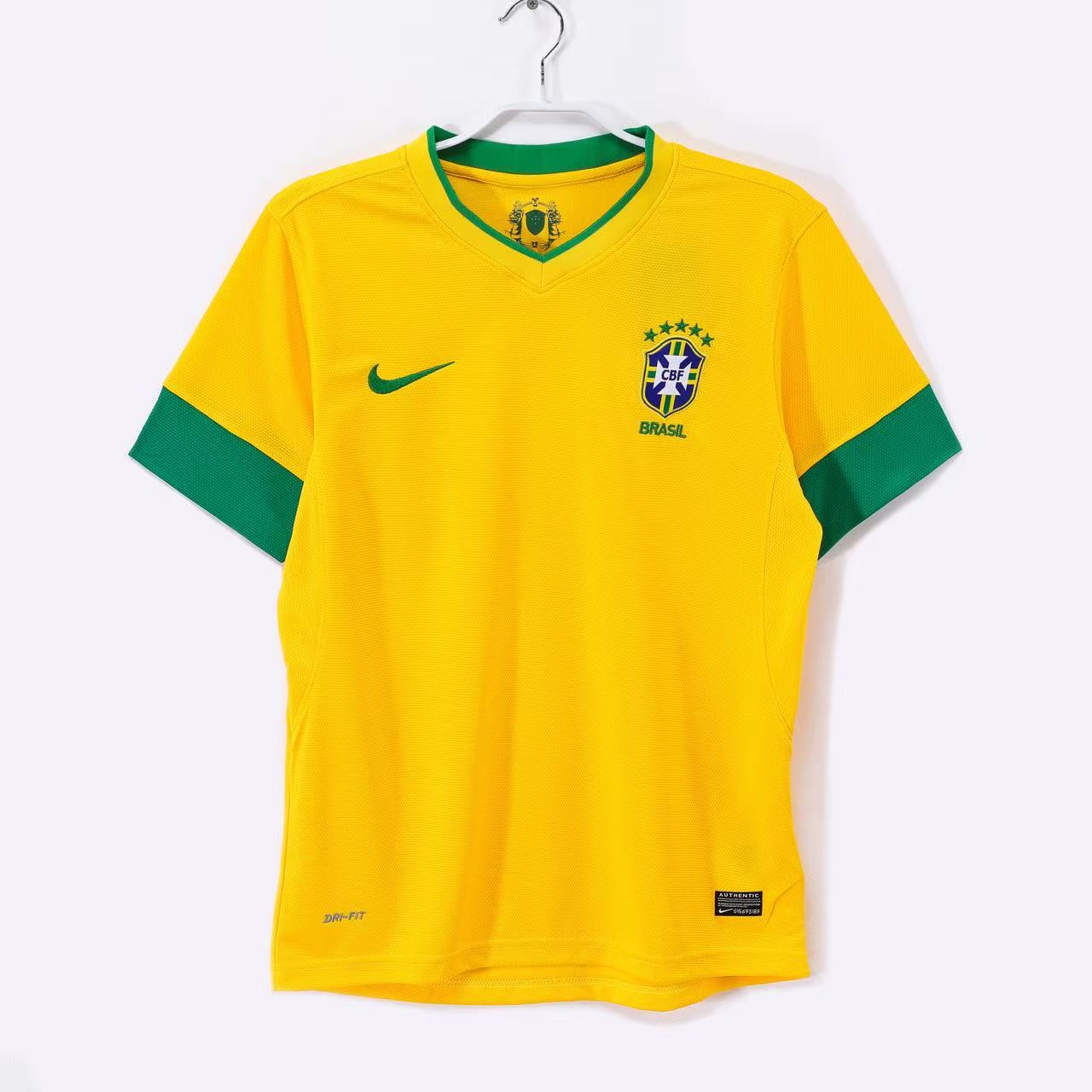 Brazil Home Retro Jersey 2012/13