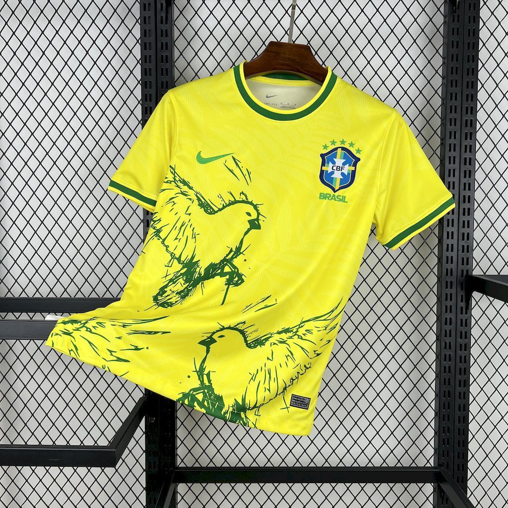 Brazil 2025/26 Pigeon Yellow Jersey