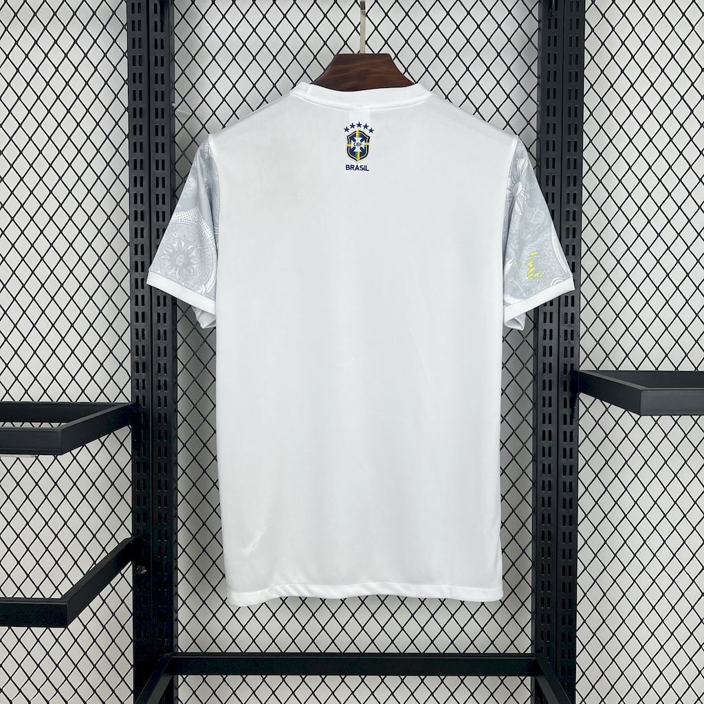 Brazil 2024/25 Special Edition White Jersey
