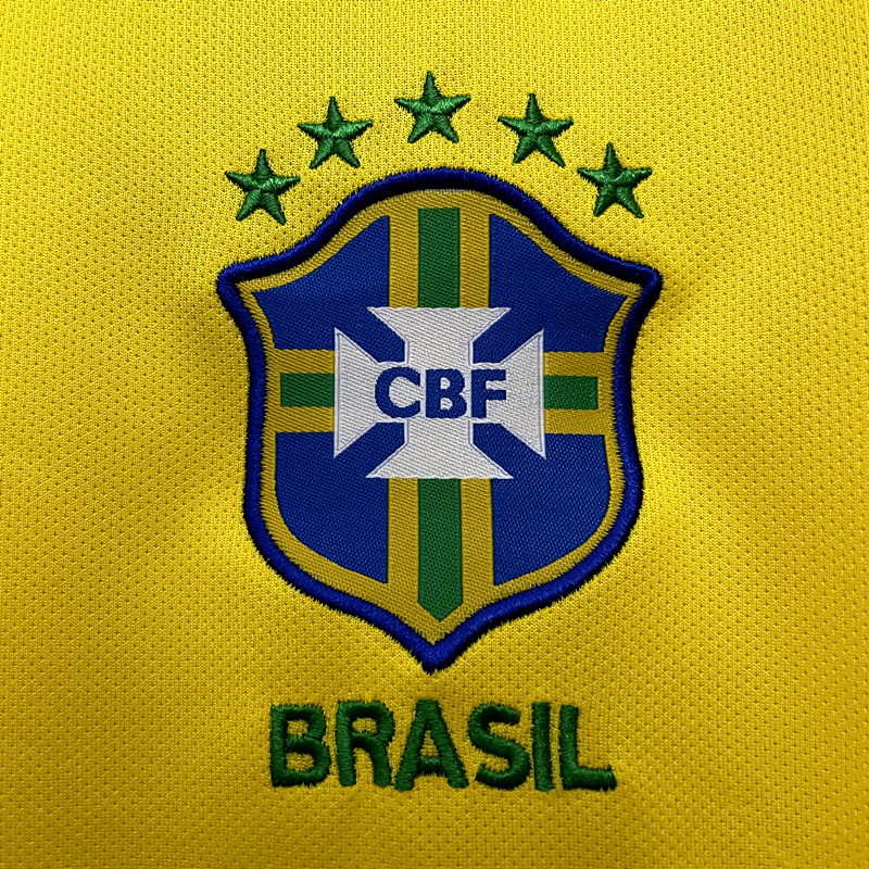 Brazil Home Retro Jersey 2018
