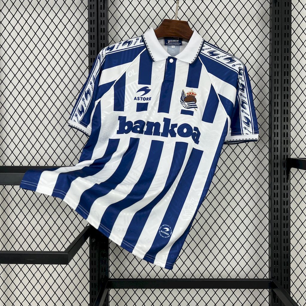 Real Sociedad 1994/95 Home Retro Jersey