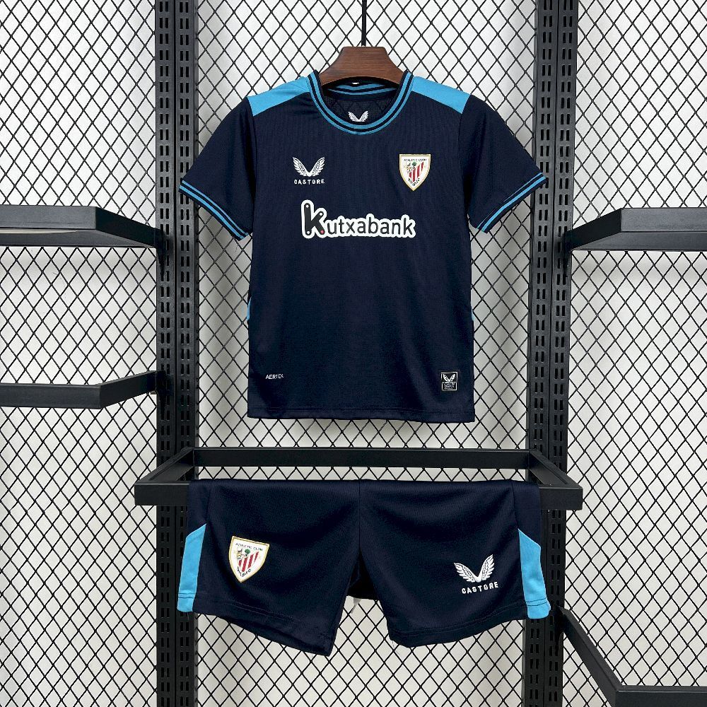 Athletic Bilbao 2025/26 Away Kids Kit