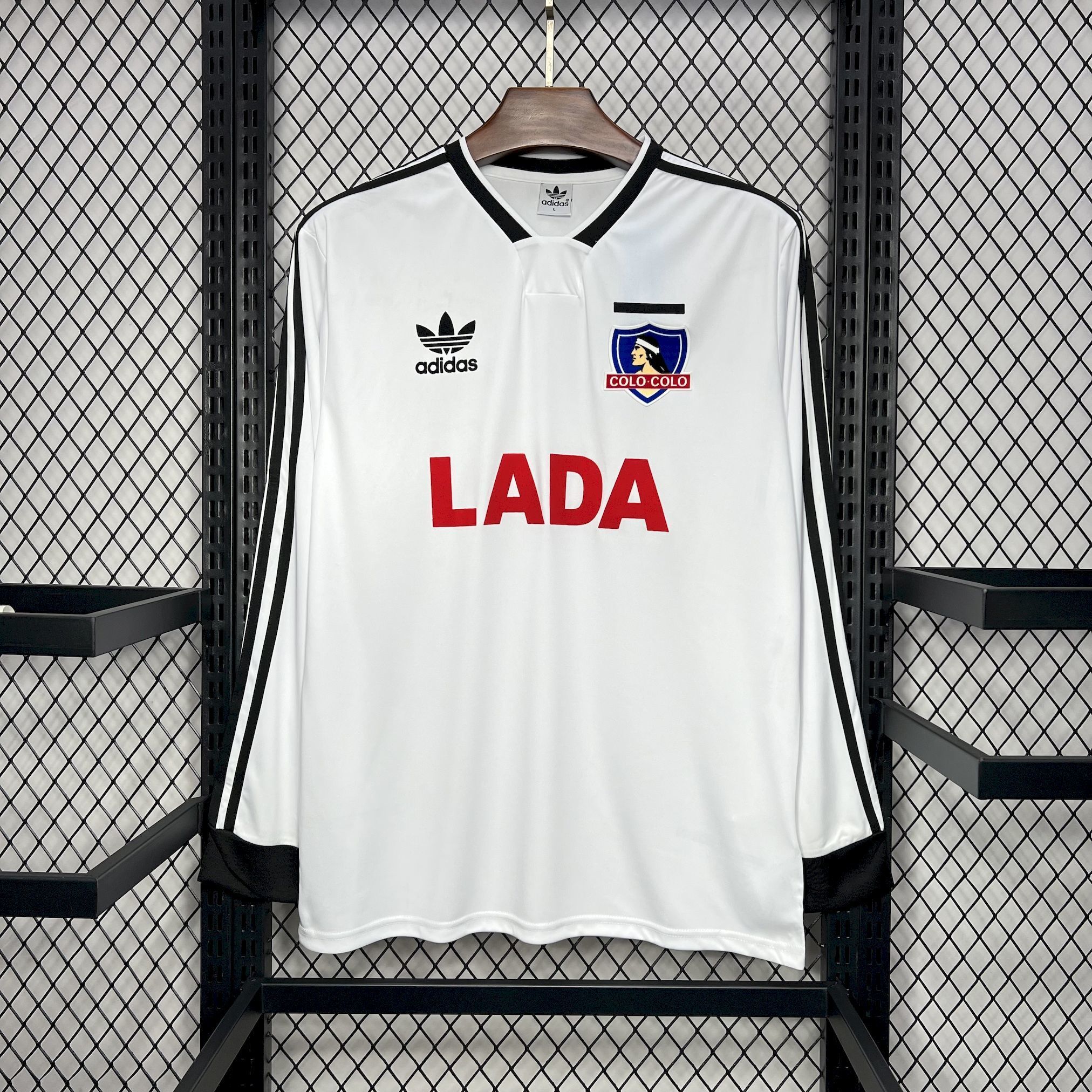 Colo Colo 1991 Home Long Sleeve Retro Jersey