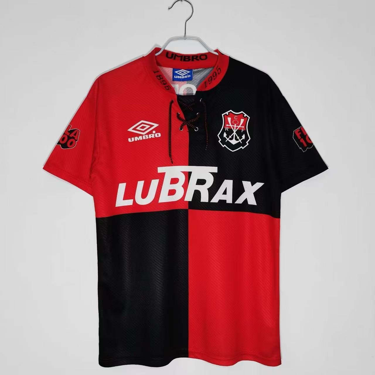 Flamengo 1994 Home Retro Jersey（带数字100）