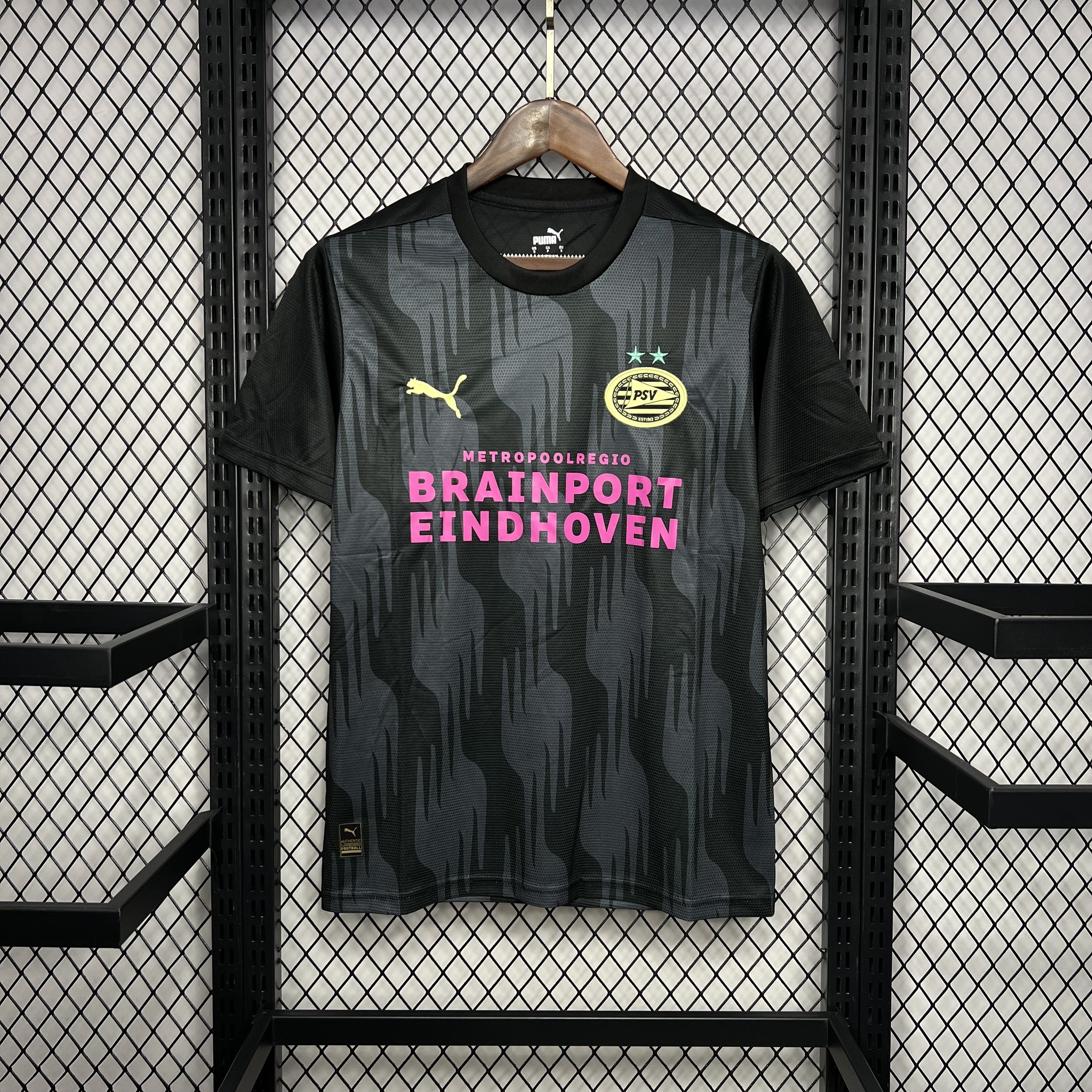 PSV Eindhoven 2024/25 Pre-Match Training Black Jersey