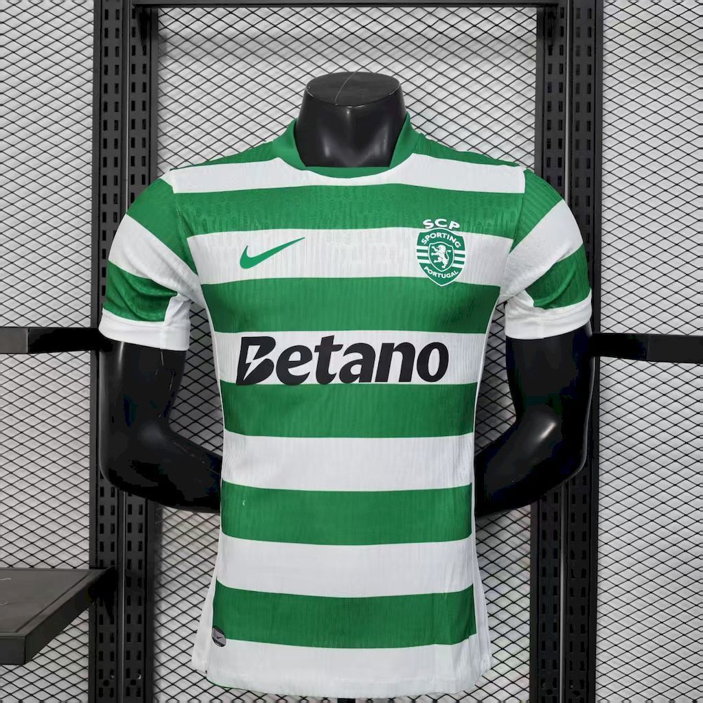 Sporting CP Home Soccer Jersey 2025-26 Player Version