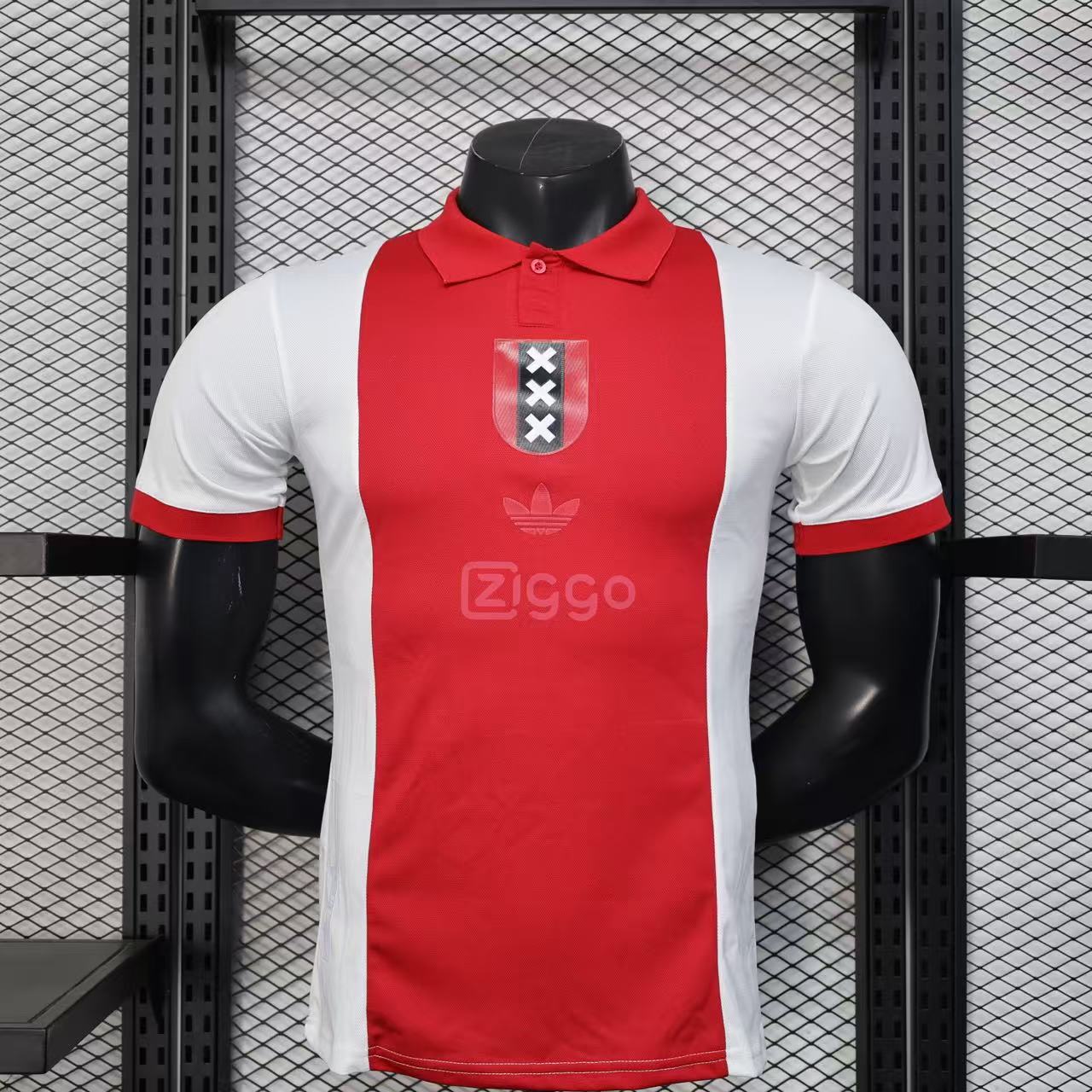 Ajax 125th Anniversary Shirt Player Version Jersey 2025-26