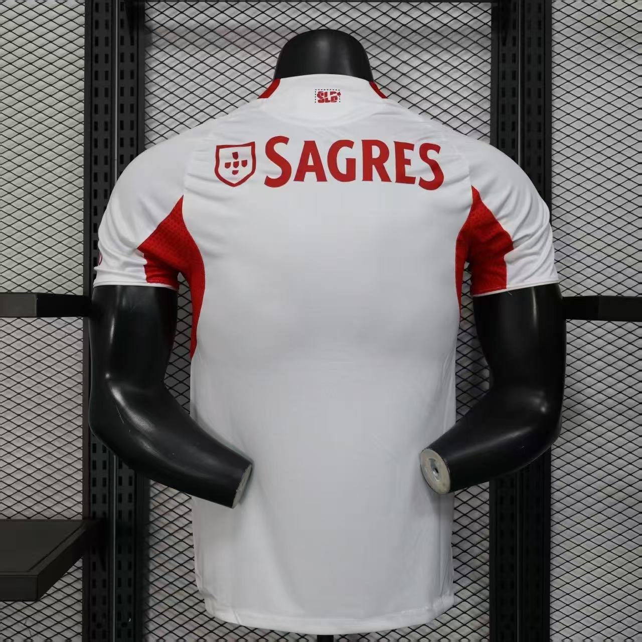 SL Benfica White Away Player Man Jersey 2025/26