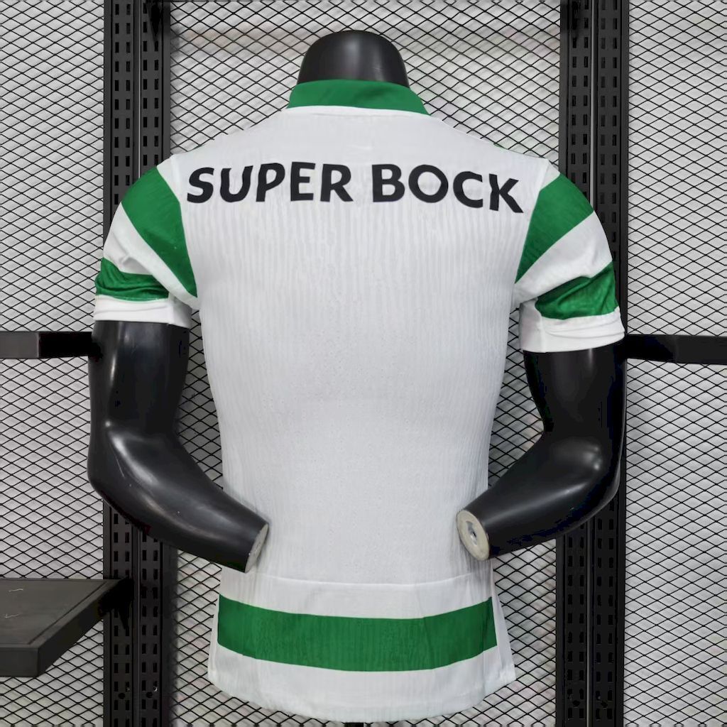 Sporting CP Home Soccer Jersey 2025-26 Player Version