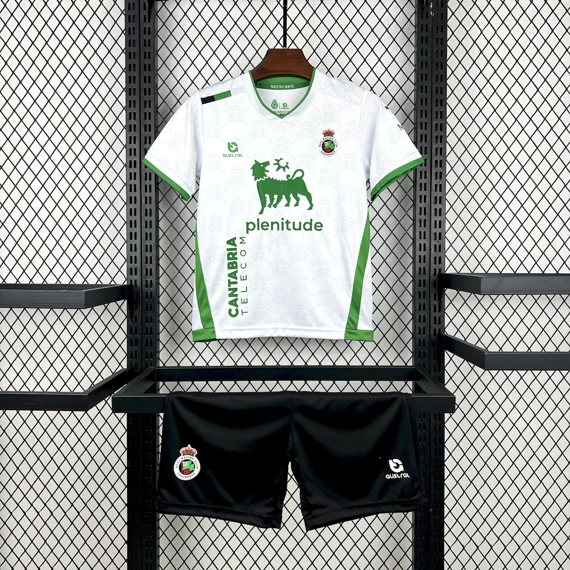 Racing de Santander 2025/26 Home Kids Kit
