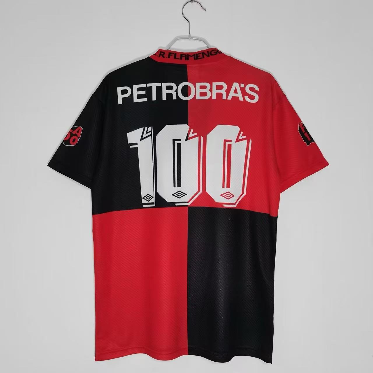 Flamengo 1994 Home Retro Jersey（带数字100）