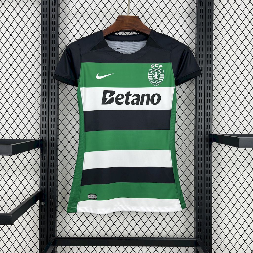 Sporting Lisbon Home Women Jersey 2024/25