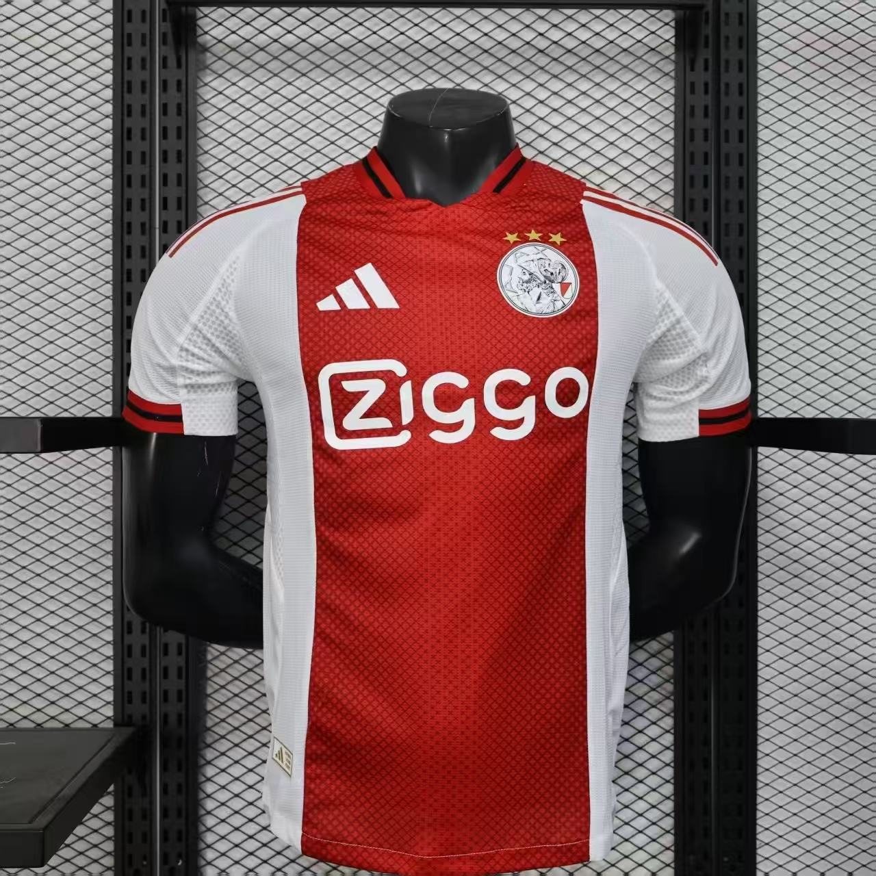 Ajax Soccer Jersey Home Football Shirt 2025-26  Player