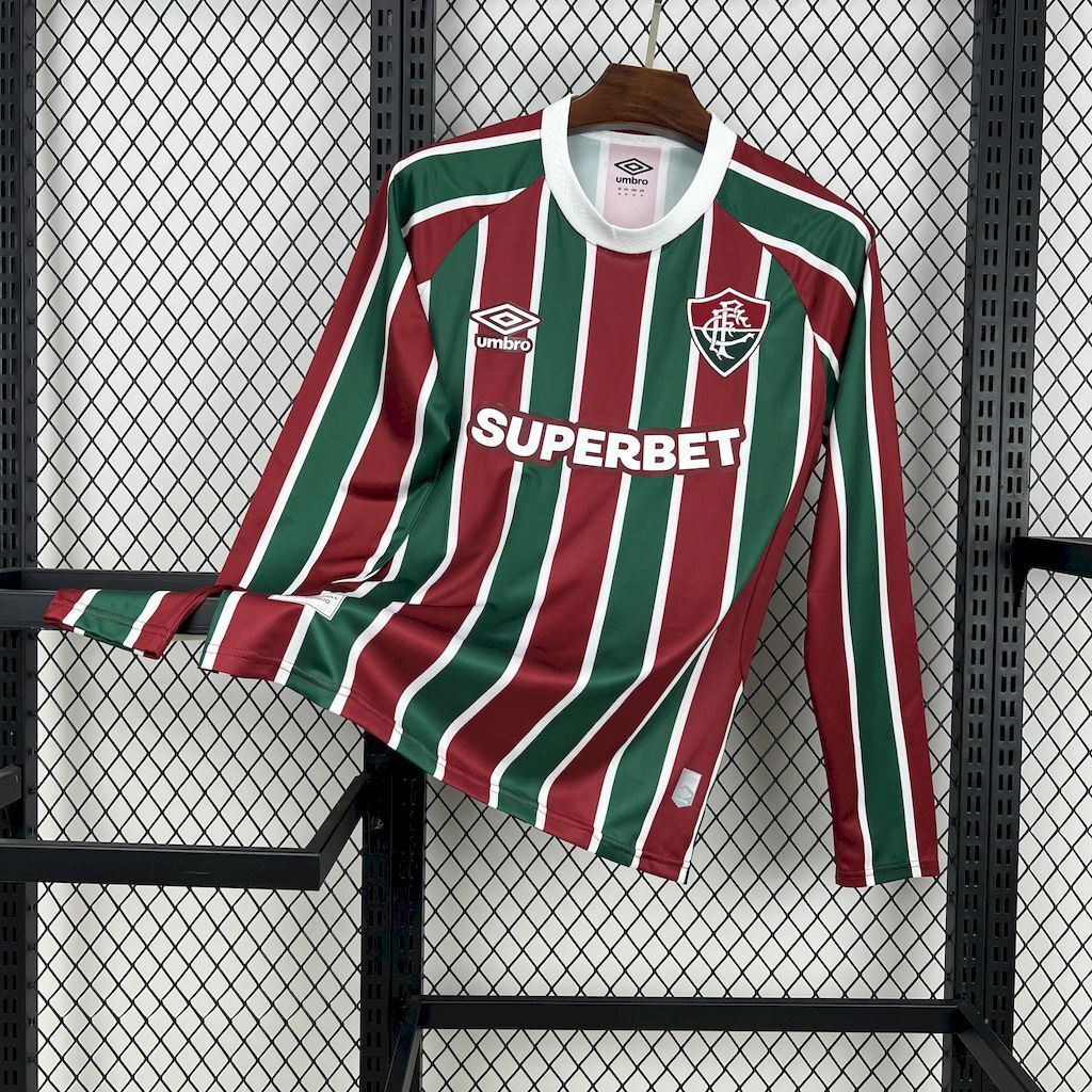 Fluminense 2025/26 Home Long Sleeves Jersey