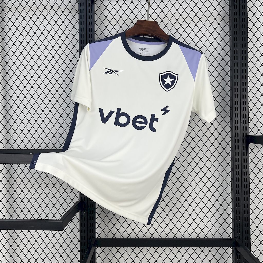Botafogo 2025/26 Pre-Match Training White Jersey