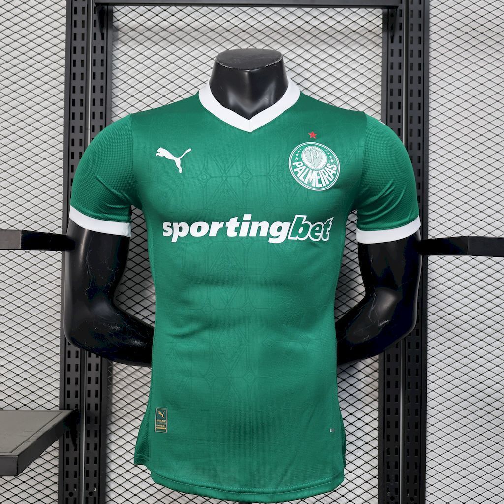 Palmeiras 2025/26 Home Jersey Player Version