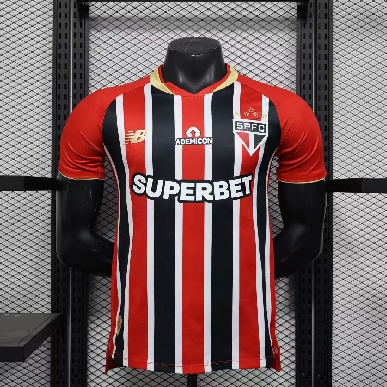 Sao paulo Away Man Player Jersey 2025/26