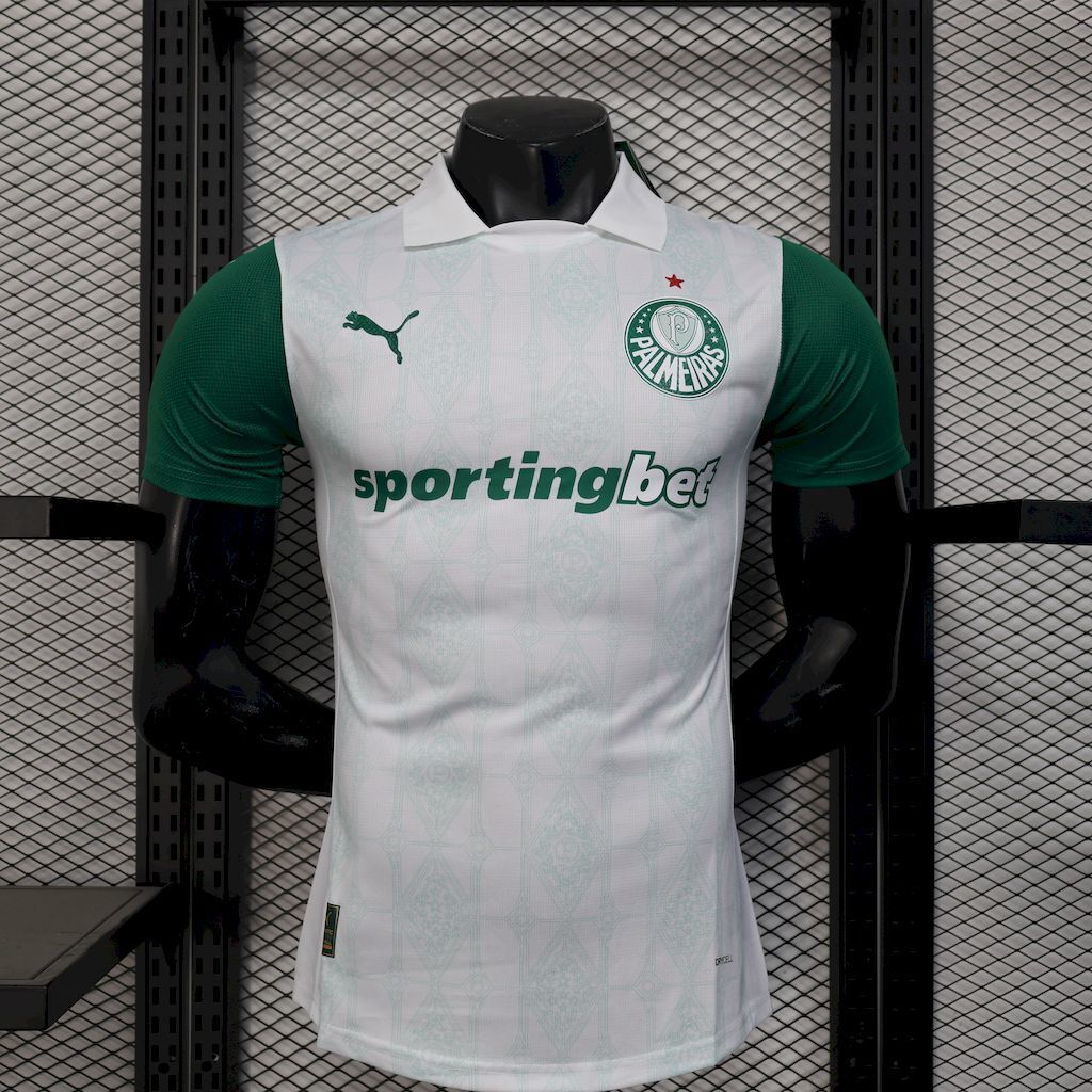 Palmeiras 2025/26 Away Jersey Player Version