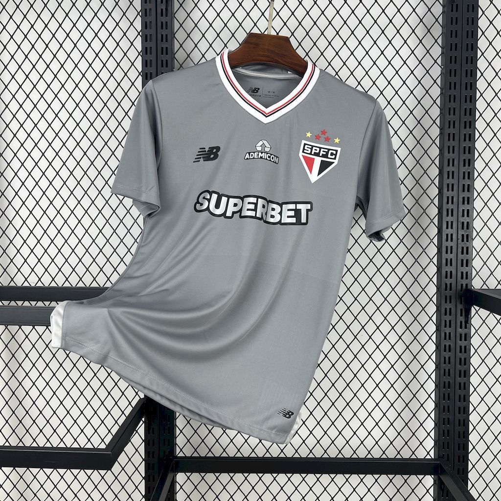 Sao Paulo 2025/26 Special Edition Grey Jersey