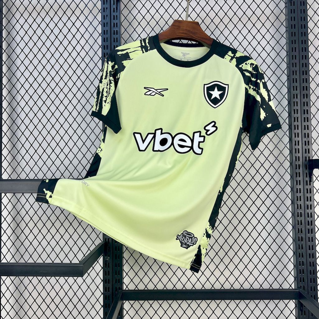 Botafogo 2025/26 Pre-Match Training Light Green Jersey