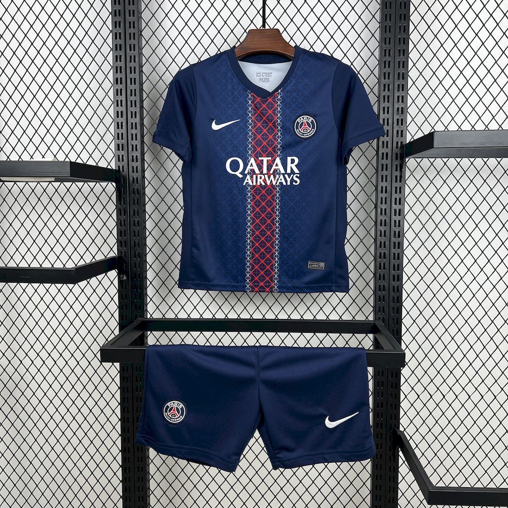 PSG 2025/26 Home Kids Kit