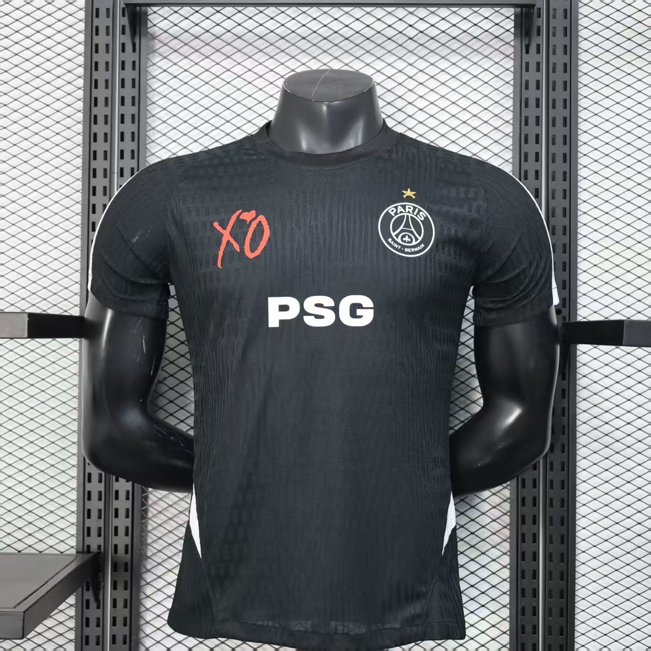 2025/2026 PSG Special Edition Black Football Shirt (Player Edition)