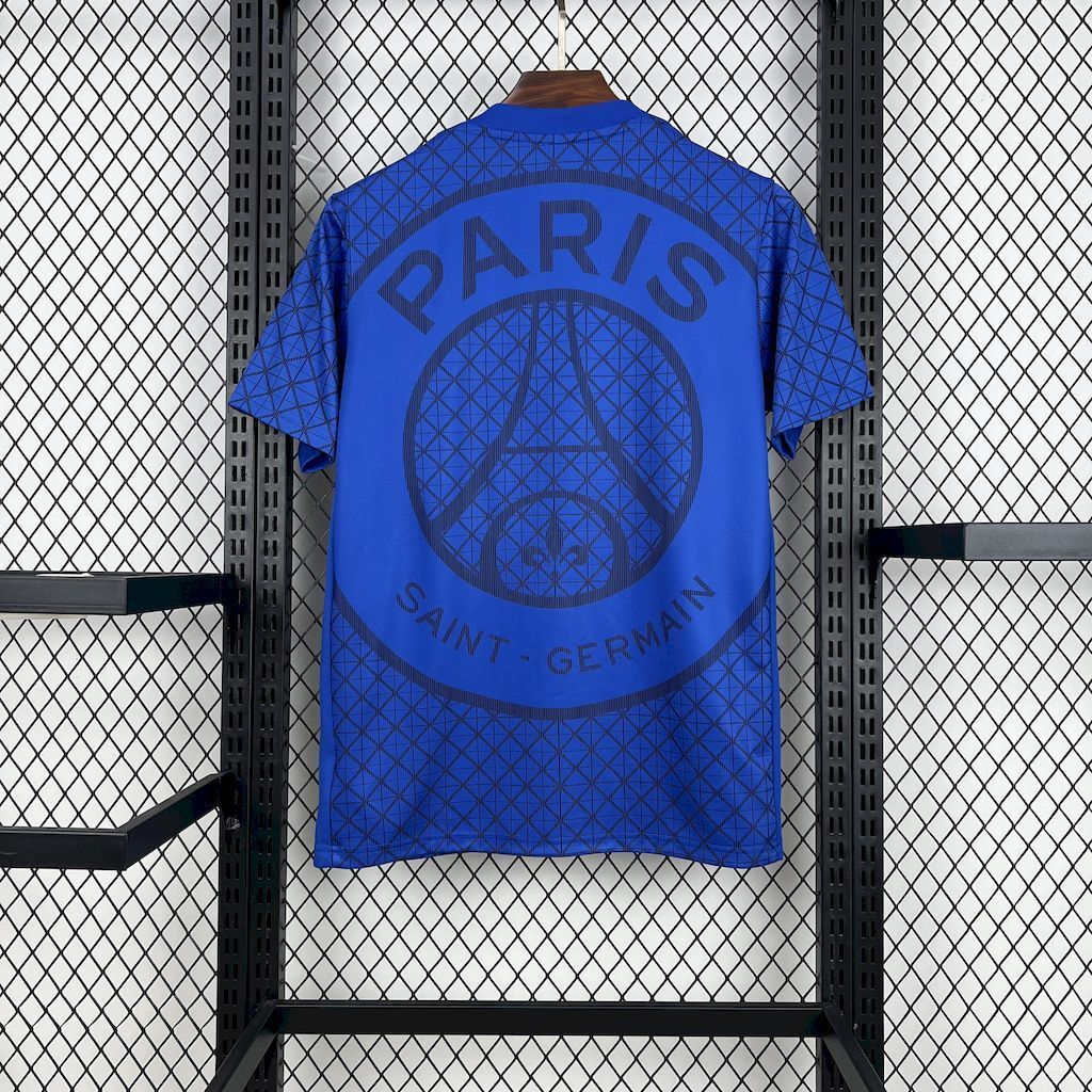 PSG 2025/26 Pre-Match Training Blue Jersey