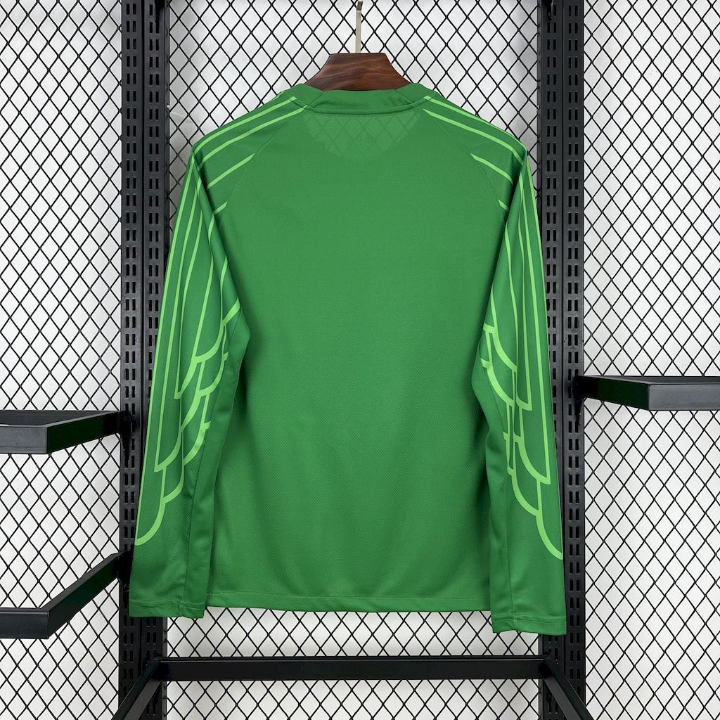 PSG 2025/26 Green goalkeeper Long Sleeves Jersey