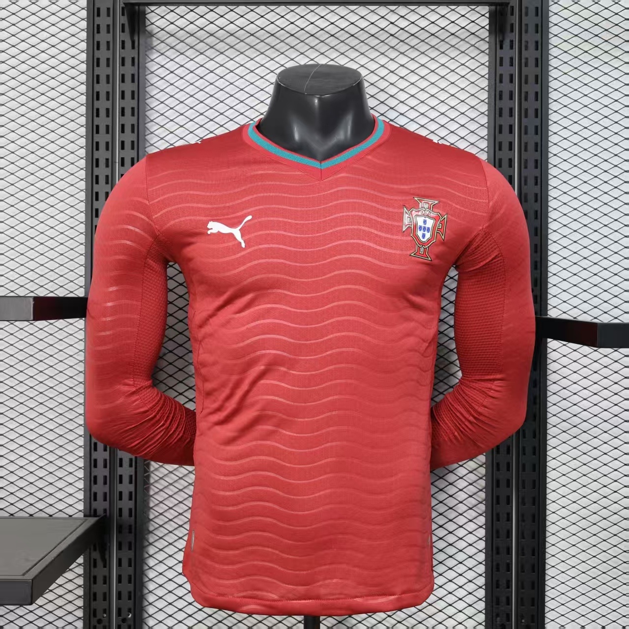 25-26 Portugal Home Long Sleeves Player Version Jersey