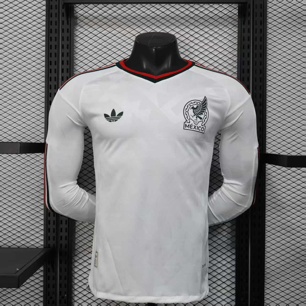25-26 Mexican Away Long Sleeves Player Version Jersey