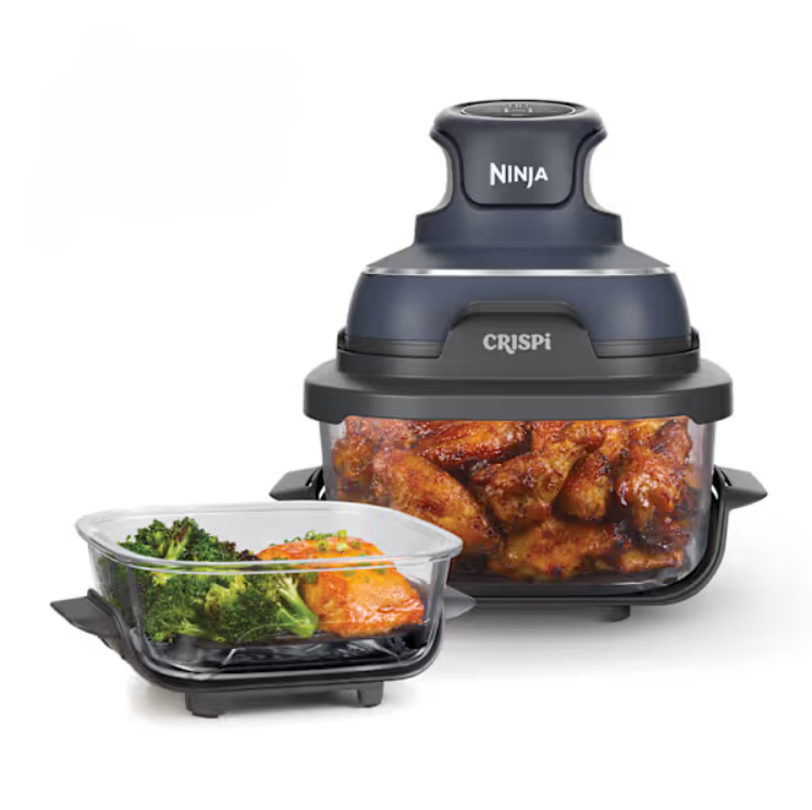 🔥 Today's Flash Deal | Ninja CRISPi 4-in-1 Portable Glass Air Fryer - 4-Cooking Modes & 7-Min Quick Meal
