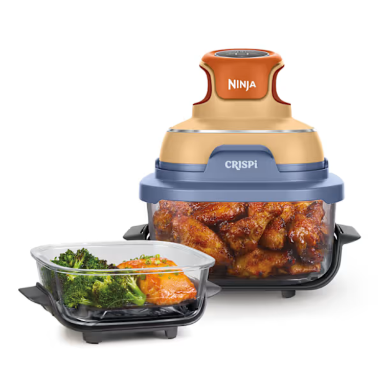 🔥 Today's Flash Deal | Ninja CRISPi 4-in-1 Portable Glass Air Fryer - 4-Cooking Modes & 7-Min Quick Meal