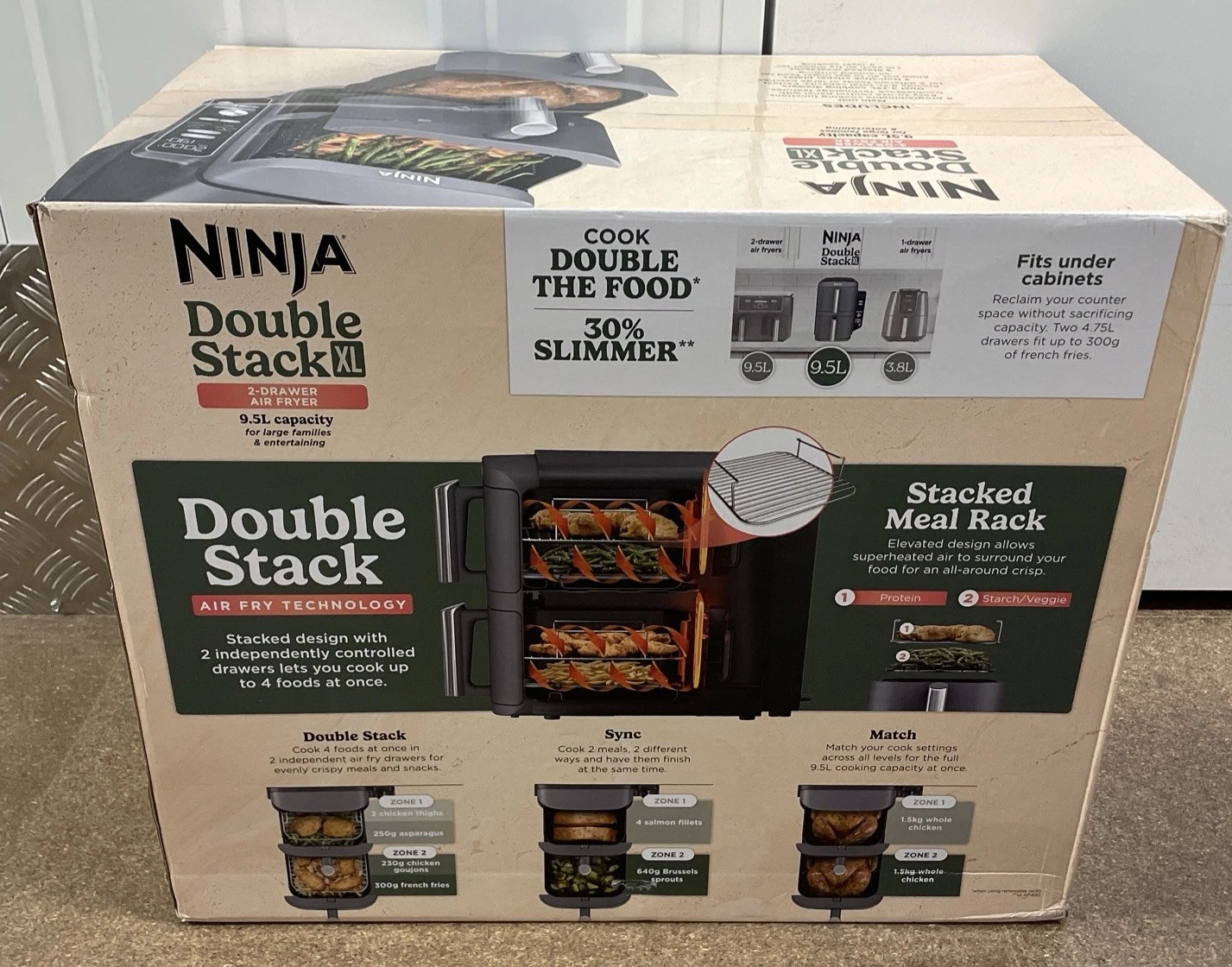 🔥 Today's Flash Deal – Ninja Double Stack XL 9.5L Air Fryer | Fast Cooking & 9.5L Family-Size Capacity! + Oil-Free Crisping！