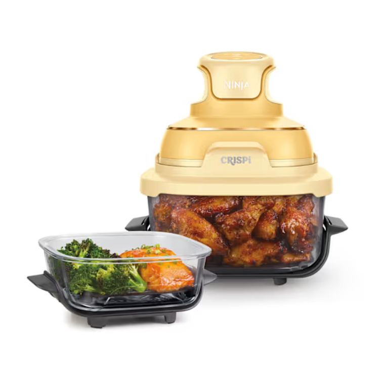 🔥 Today's Flash Deal | Ninja CRISPi 4-in-1 Portable Glass Air Fryer - 4-Cooking Modes & 7-Min Quick Meal