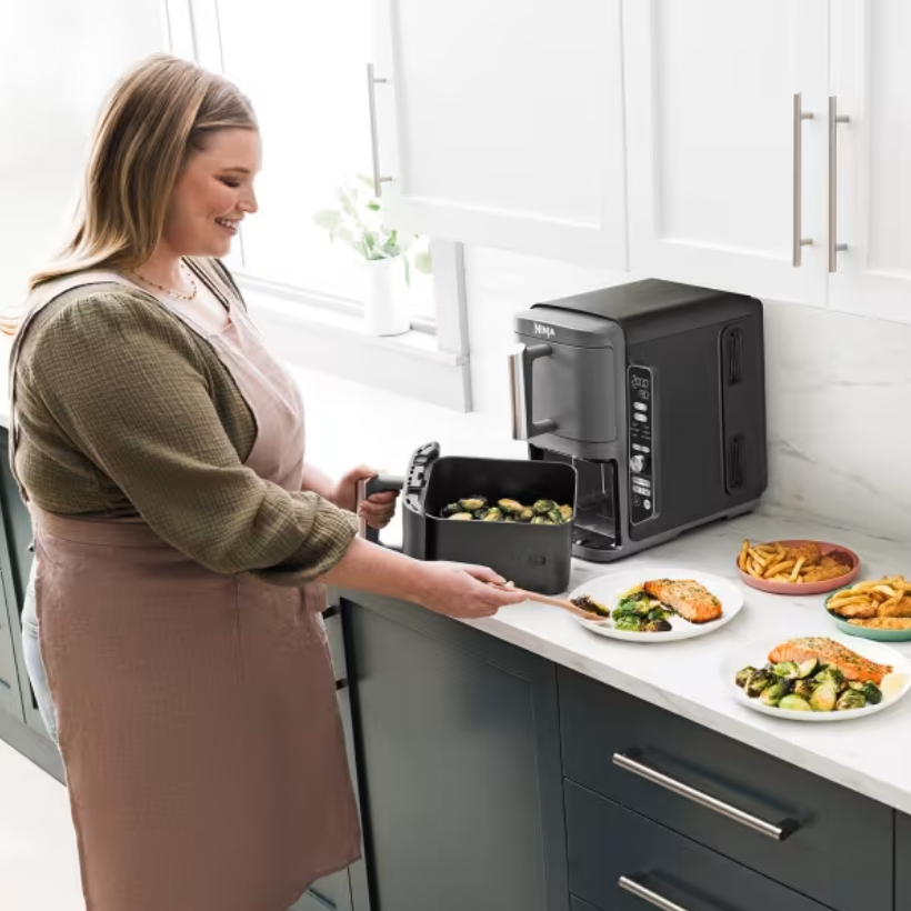 🔥 Today's Flash Deal – Ninja Double Stack XL 9.5L Air Fryer | Fast Cooking & 9.5L Family-Size Capacity! + Oil-Free Crisping！