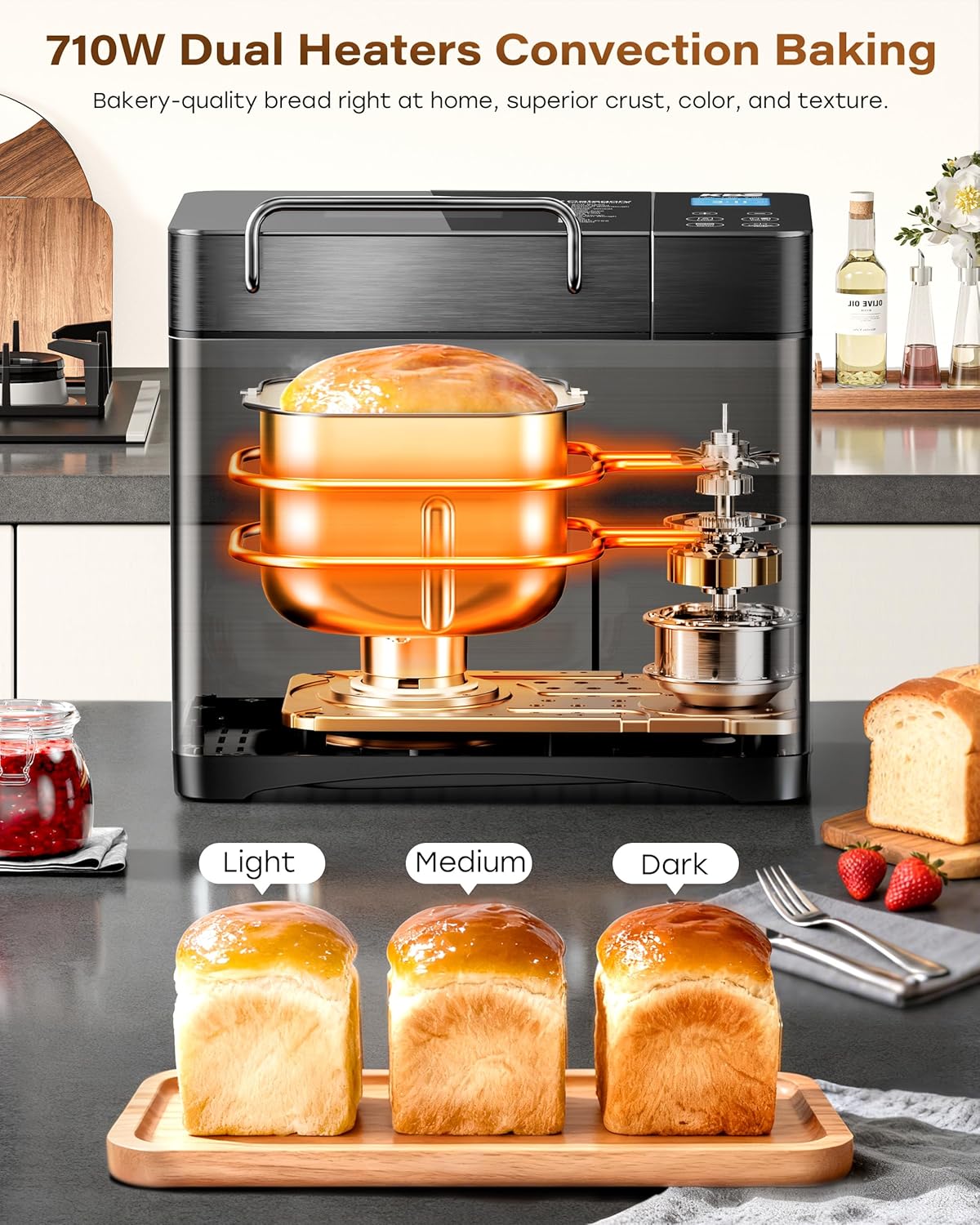 🔥 Today's Flash Deal - KBS 17-in-1 Bread Maker | Quick bread, Cake, Jam, Yogurt