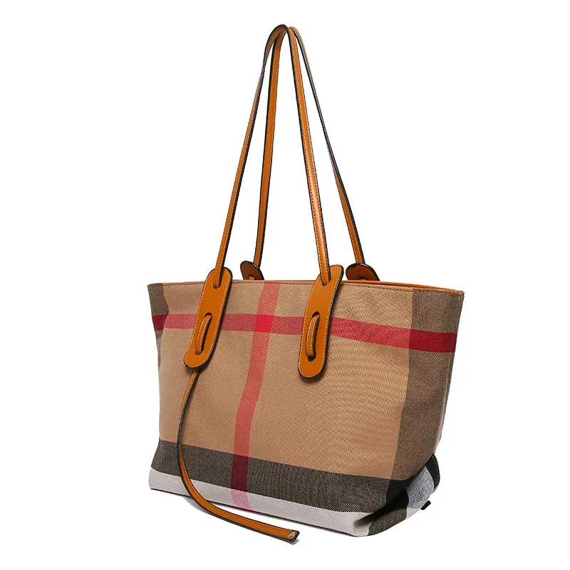 Rolavencia Check Tote Bag