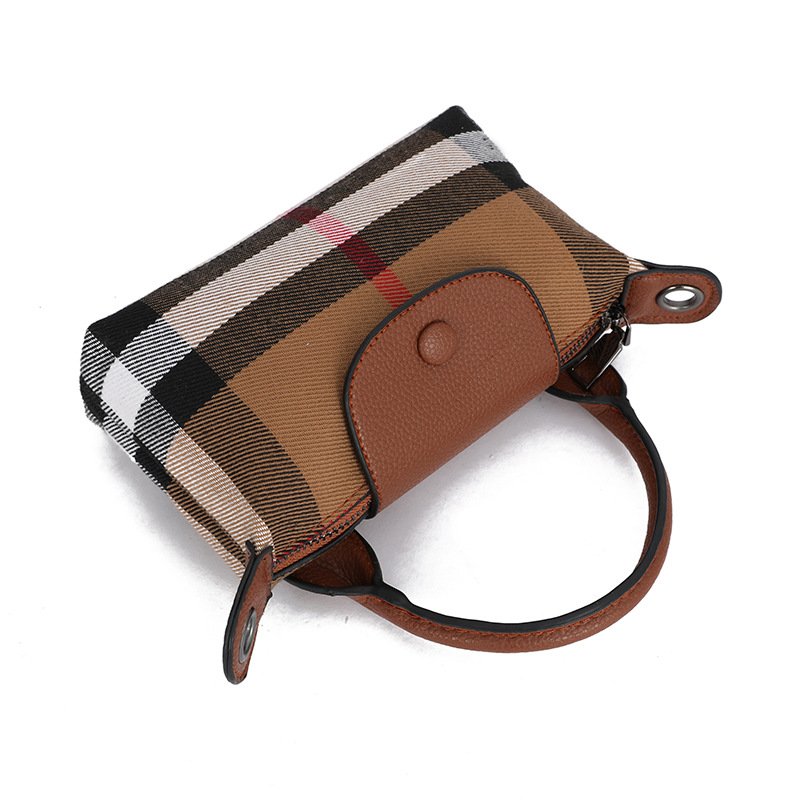 Rolavencia Check Mini Wristlet Pouch