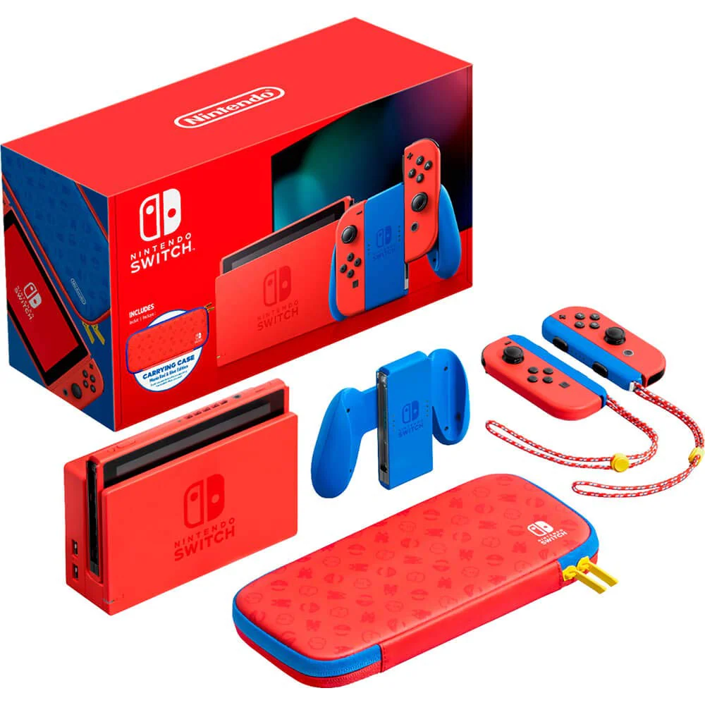Nintendo Switch - Mario Red & Blue Edition - Switch