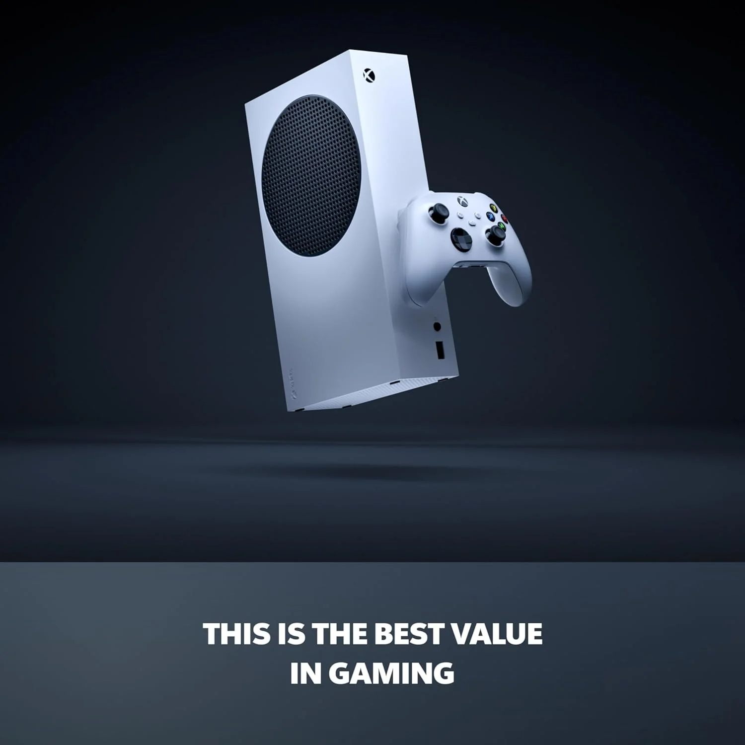 Xbox Series S - All Digital Gaming Console - 512GB SSD - Includes Xbox Wireless Controller - 120FPS - Robot White