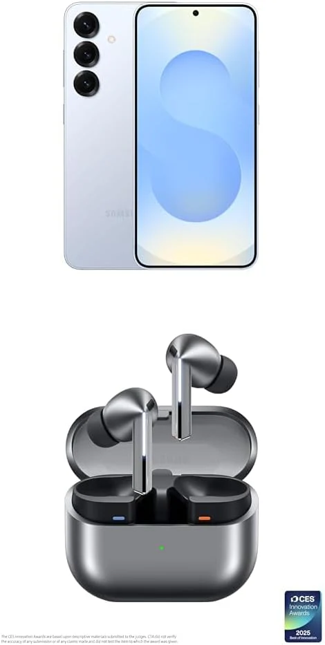 SAMSUNG Galaxy S25 Ultra, 256GB Smartphone, Unlocked Android, AI Night Mode Camera, Snapdragon 8 Elite Fast Processor, 5000mAh Battery, Built-in S Pen, 2025, US 1 Yr Warranty, Titanium Whitesilver